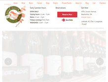 Tablet Screenshot of goodearthfoodandwine.com